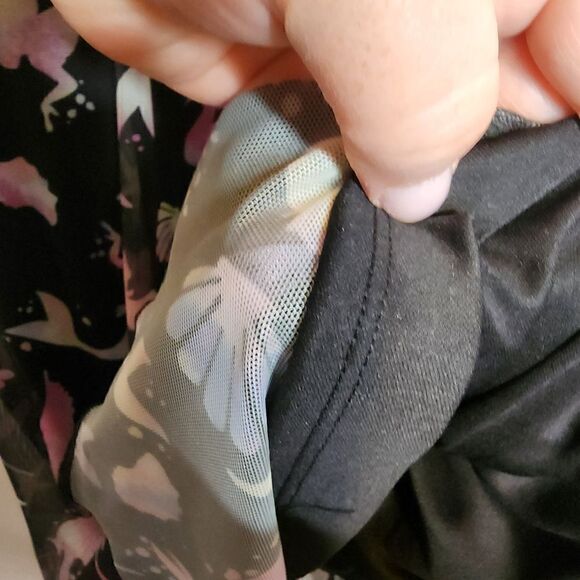 6X 30W Torrid Black Disney Little Mermaid Midi Mesh T Shirt Dress Princess paste - Picture 10 of 11